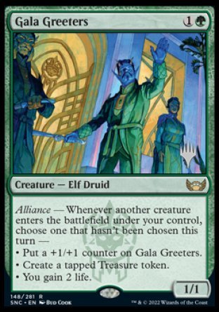 Gala Greeters (Promo Pack) [Streets of New Capenna Promos] | Nerdhalla Games