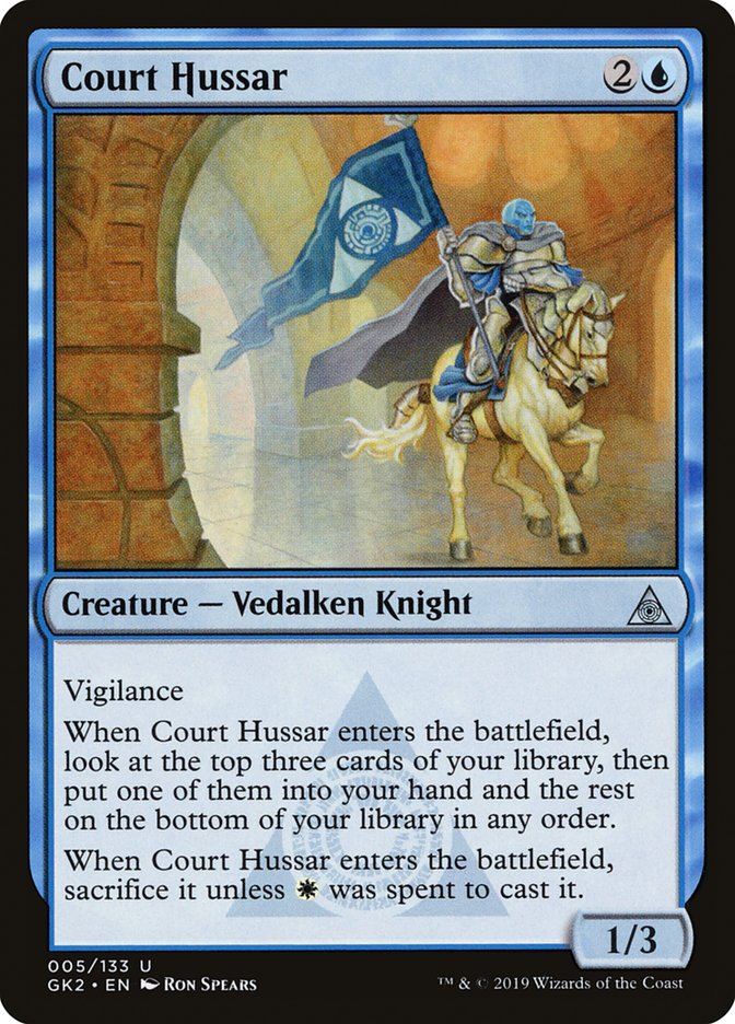 Court Hussar [Ravnica Allegiance Guild Kit] | Nerdhalla Games