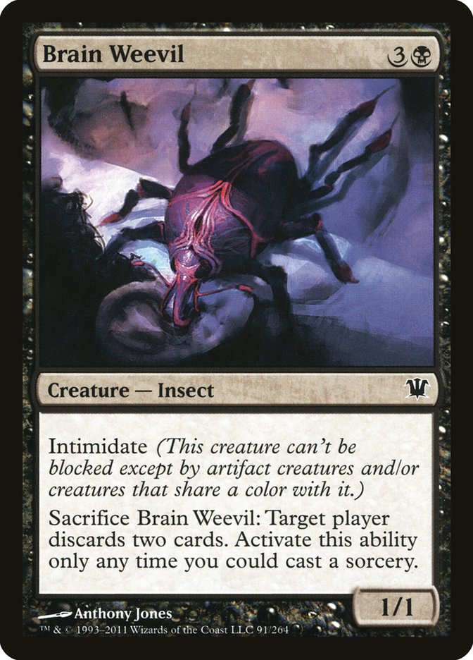 Brain Weevil [Innistrad] | Nerdhalla Games