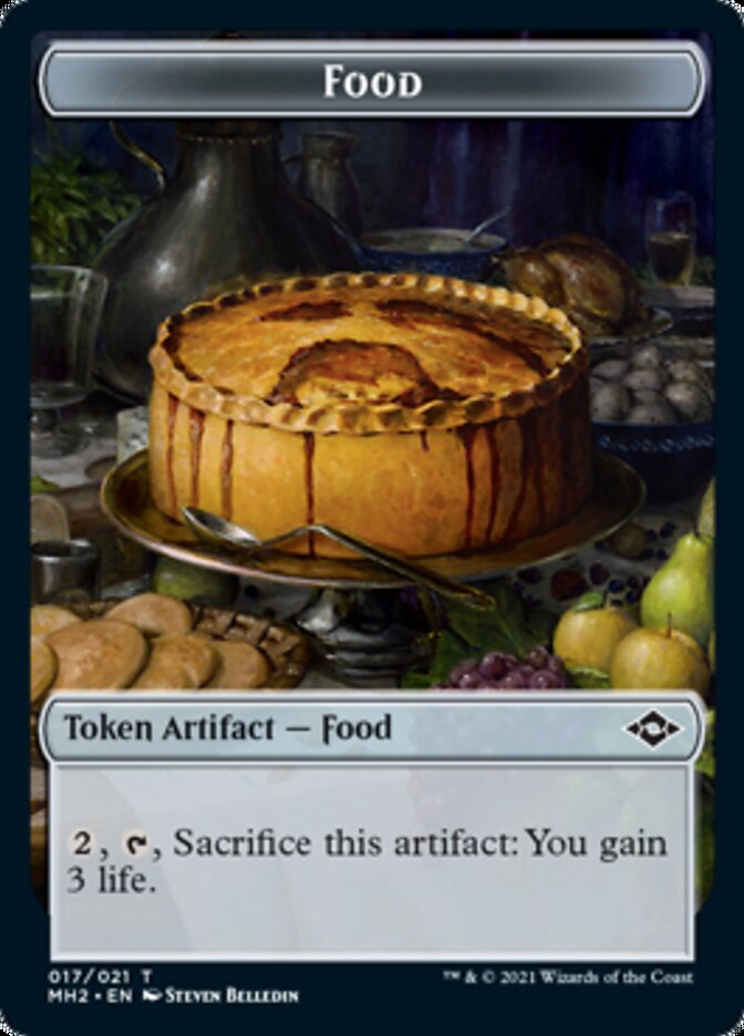 Food Token (#17) [Modern Horizons 2 Tokens] | Nerdhalla Games