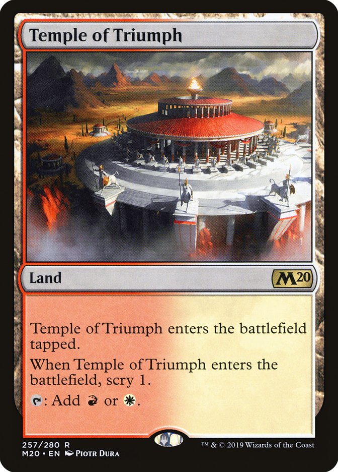 Temple of Triumph [Core Set 2020] | Nerdhalla Games