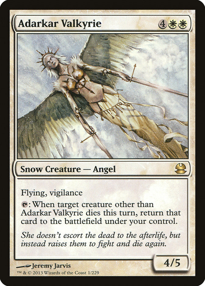 Adarkar Valkyrie [Modern Masters] | Nerdhalla Games