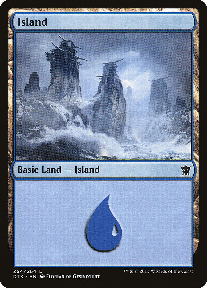 Island (254) [Dragons of Tarkir] | Nerdhalla Games