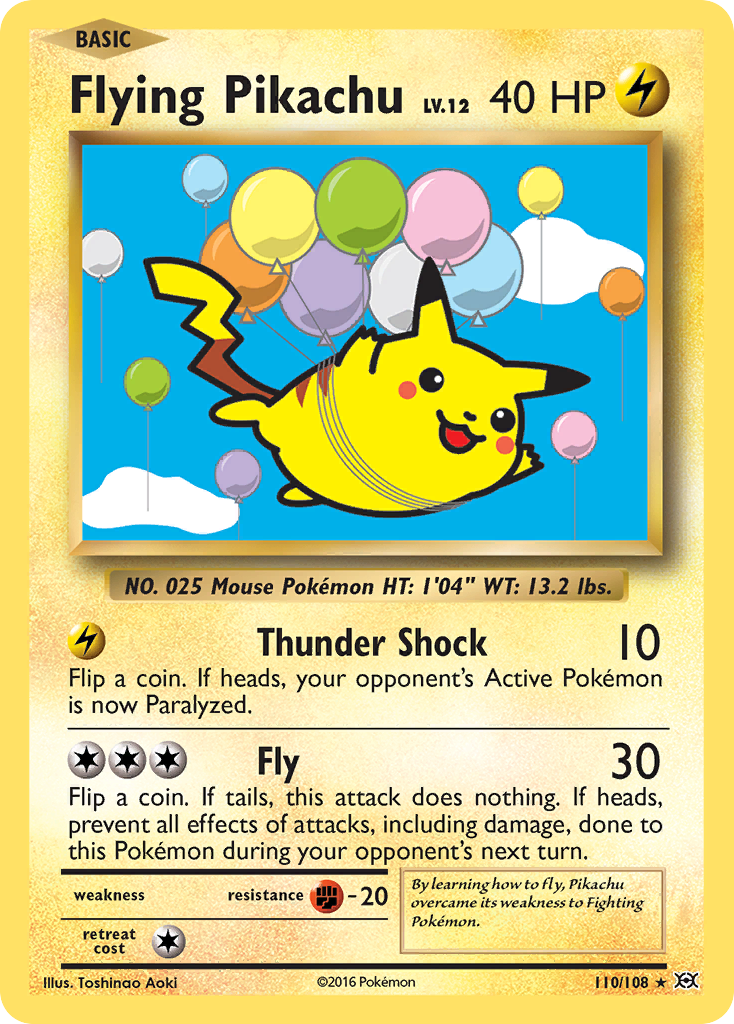 Flying Pikachu (110/108) [XY: Evolutions] | Nerdhalla Games