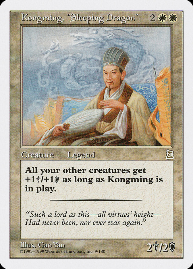 Kongming, "Sleeping Dragon" [Portal Three Kingdoms] | Nerdhalla Games