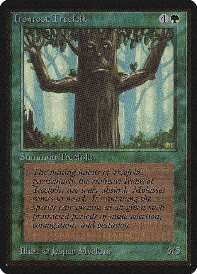 Ironroot Treefolk [Limited Edition Beta] | Nerdhalla Games