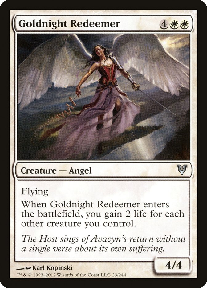 Goldnight Redeemer [Avacyn Restored] | Nerdhalla Games