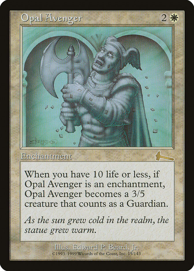 Opal Avenger [Urza's Legacy] | Nerdhalla Games