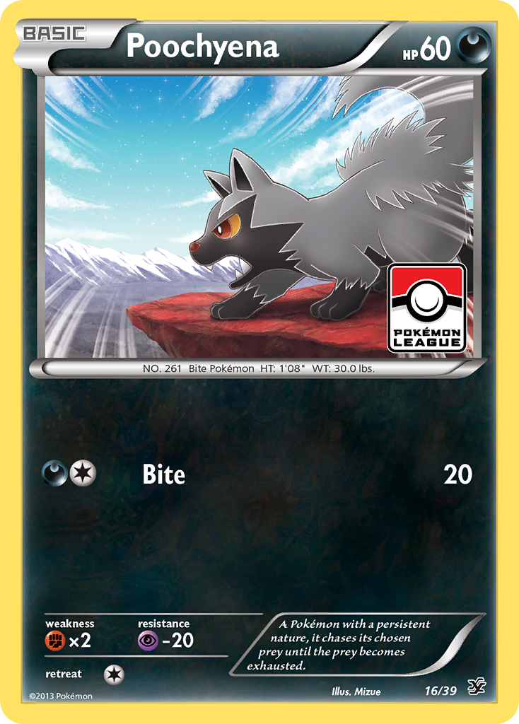 Poochyena (16/39) [XY: Kalos Starter Set] | Nerdhalla Games