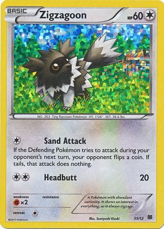 Zigzagoon (11/12) [McDonald's Promos: 2015 Collection] | Nerdhalla Games