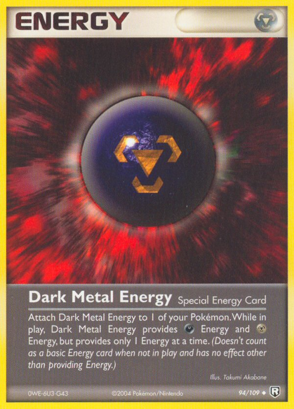 Dark Metal Energy (94/109) [EX: Team Rocket Returns] | Nerdhalla Games