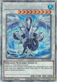 Trishula, Dragon of the Ice Barrier (Starlight Rare) [BLVO-EN100] Starlight Rare | Nerdhalla Games