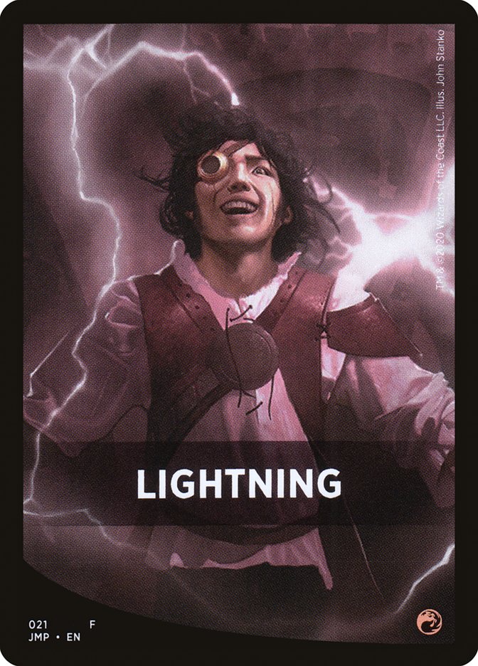 Lightning Theme Card [Jumpstart Front Cards] | Nerdhalla Games