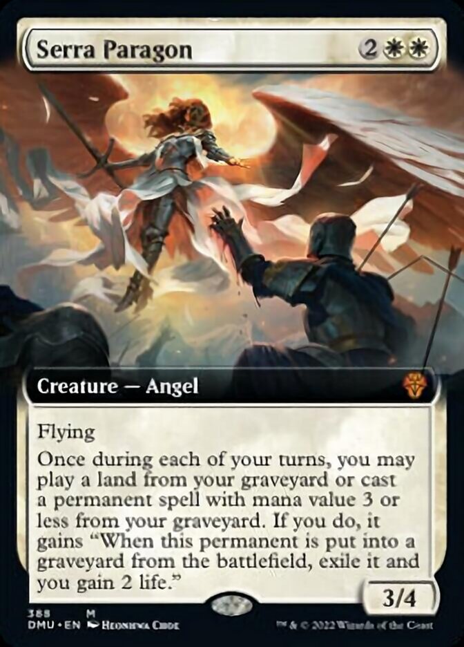 Serra Paragon (Extended Art) [Dominaria United] | Nerdhalla Games