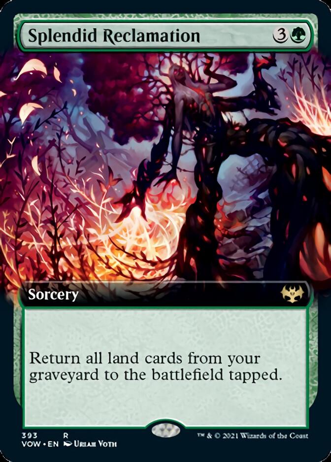 Splendid Reclamation (Extended) [Innistrad: Crimson Vow] | Nerdhalla Games