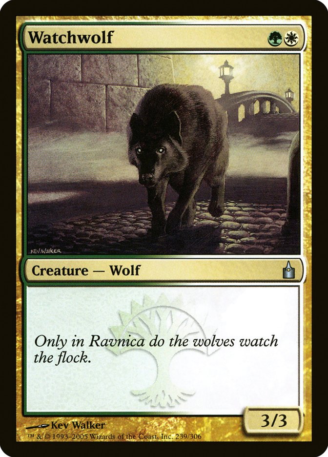 Watchwolf [Ravnica: City of Guilds] | Nerdhalla Games