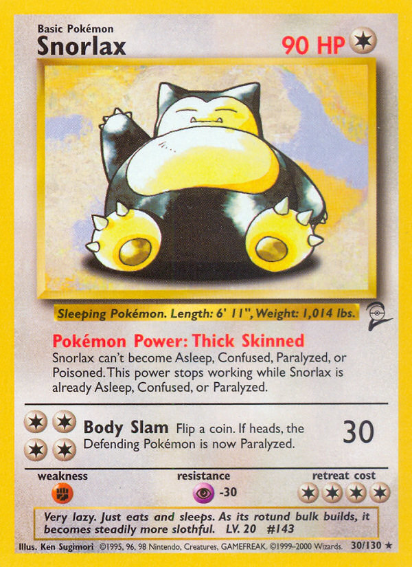 Snorlax (30/130) [Base Set 2] | Nerdhalla Games