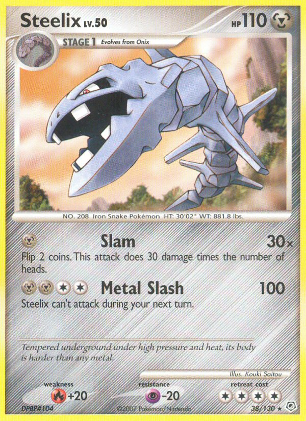 Steelix (38/130) [Diamond & Pearl: Base Set] | Nerdhalla Games