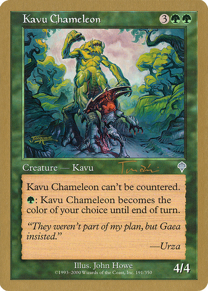 Kavu Chameleon (Jan Tomcani) [World Championship Decks 2001] | Nerdhalla Games