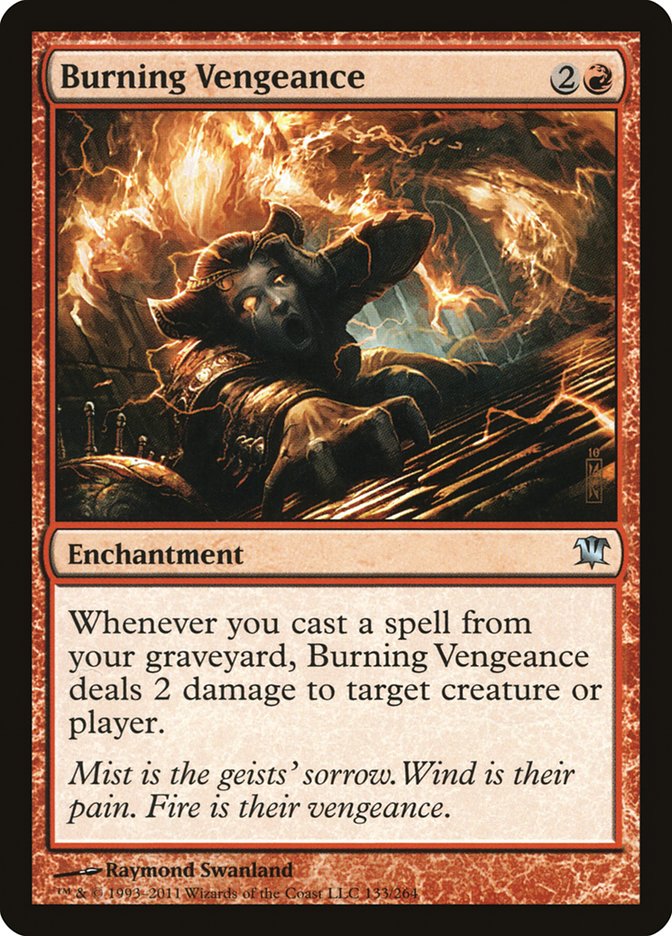 Burning Vengeance [Innistrad] | Nerdhalla Games