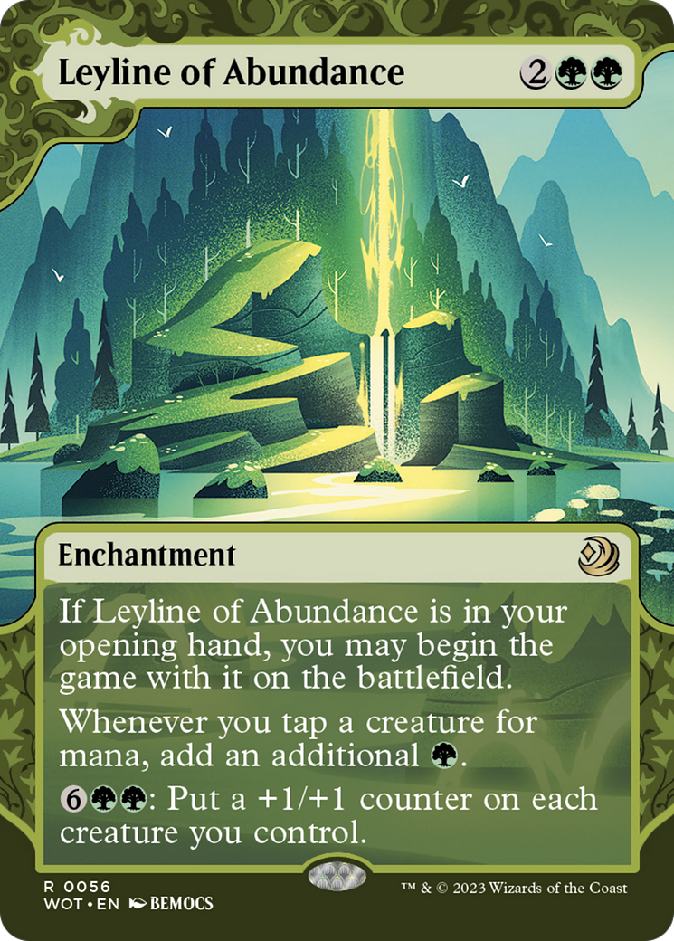 Leyline of Abundance [Wilds of Eldraine: Enchanting Tales] | Nerdhalla Games