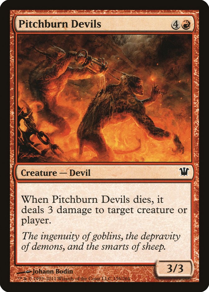 Pitchburn Devils [Innistrad] | Nerdhalla Games