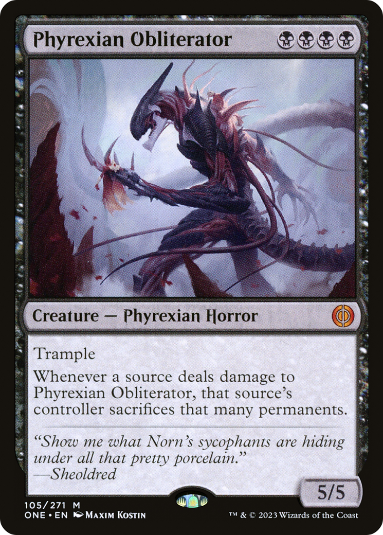 Phyrexian Obliterator [Phyrexia: All Will Be One] | Nerdhalla Games