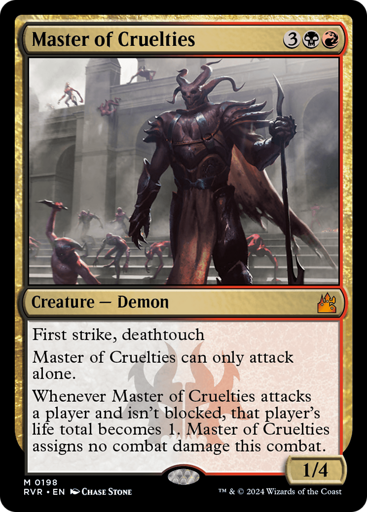 Master of Cruelties [Ravnica Remastered] | Nerdhalla Games