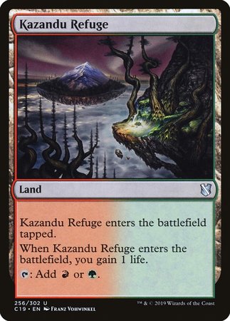 Kazandu Refuge [Commander 2019] | Nerdhalla Games