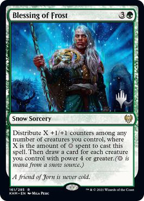 Blessing of Frost [Kaldheim Promo Pack] | Nerdhalla Games