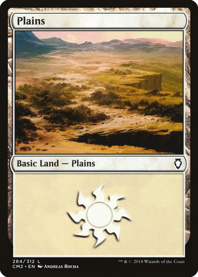 Plains (284) [Commander Anthology Volume II] | Nerdhalla Games