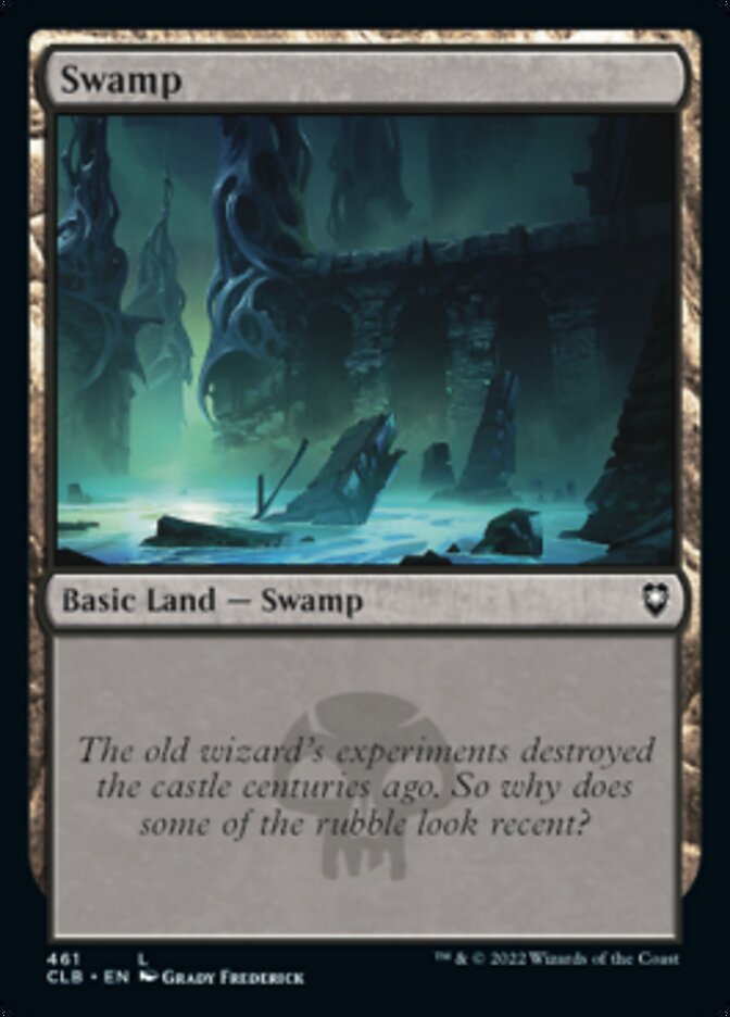 Swamp (461) [Commander Legends: Battle for Baldur's Gate] | Nerdhalla Games