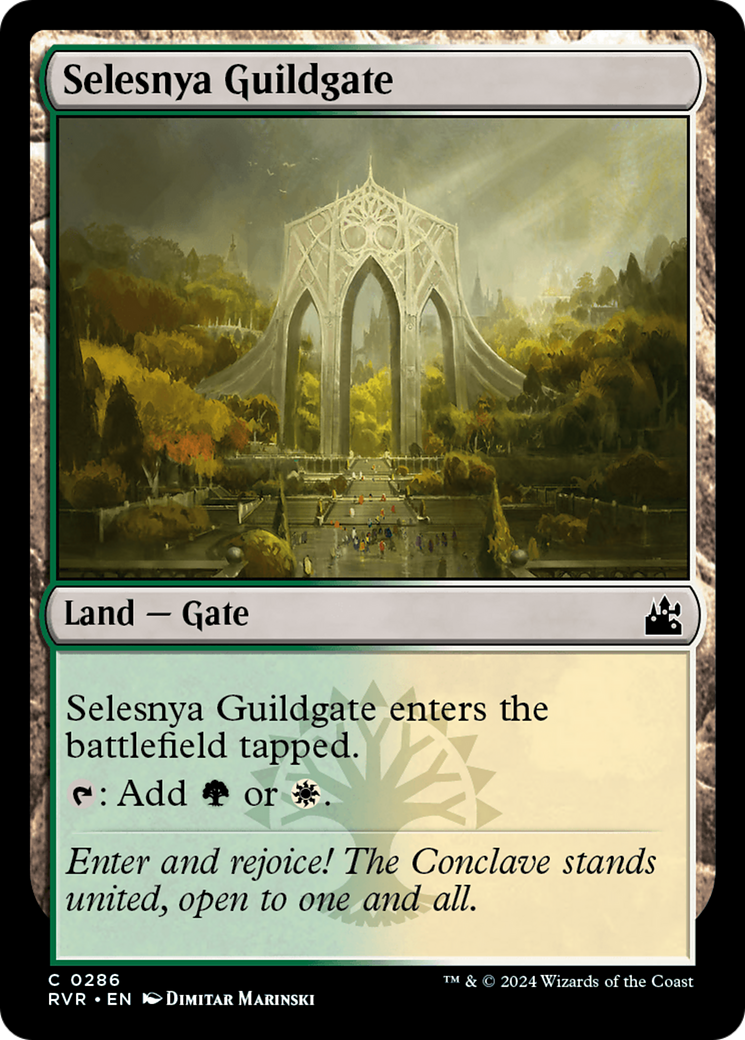 Selesnya Guildgate [Ravnica Remastered] | Nerdhalla Games