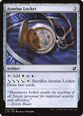 Azorius Locket [Commander 2019] | Nerdhalla Games