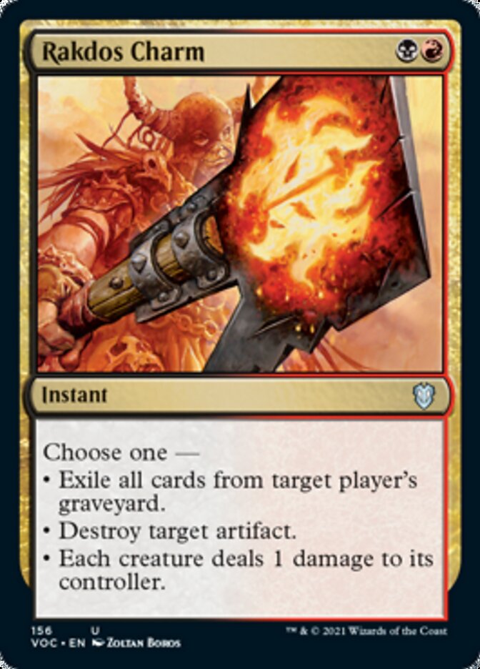 Rakdos Charm [Innistrad: Crimson Vow Commander] | Nerdhalla Games