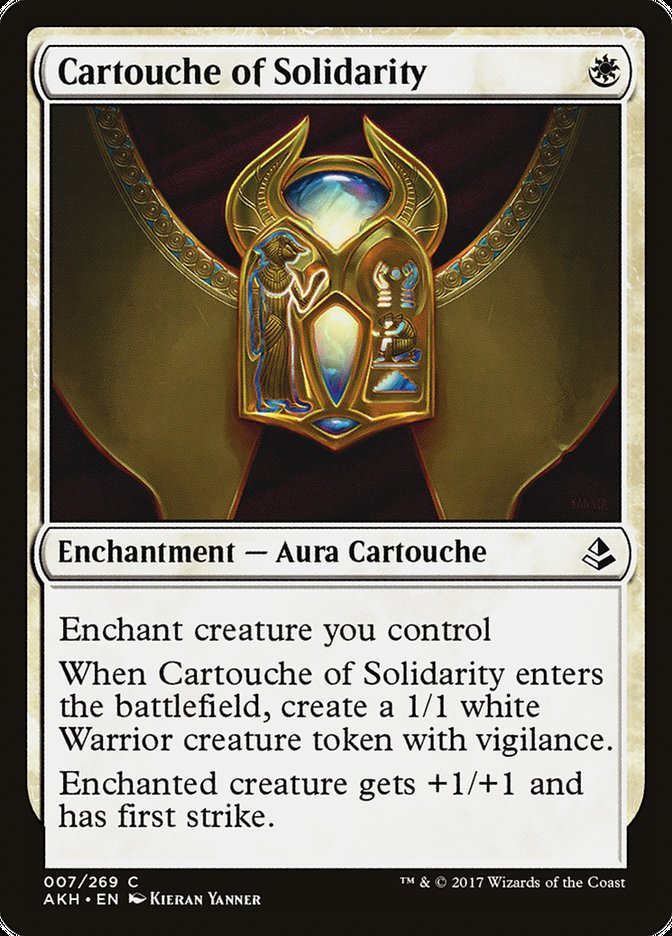 Cartouche of Solidarity [Amonkhet] | Nerdhalla Games