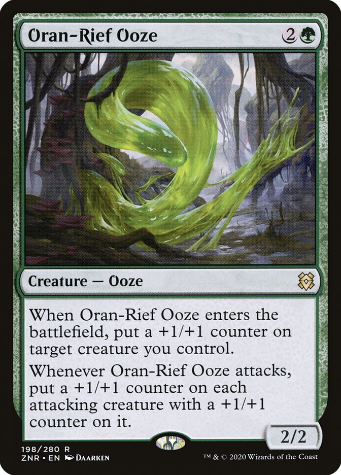 Oran-Rief Ooze [Zendikar Rising] | Nerdhalla Games