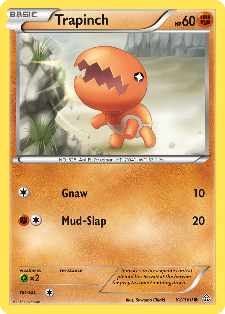 Trapinch (82/160) [XY: Primal Clash] | Nerdhalla Games