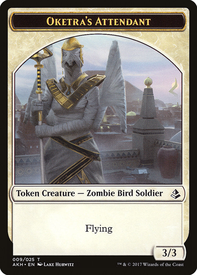 Oketra's Attendant [Amonkhet Tokens] | Nerdhalla Games