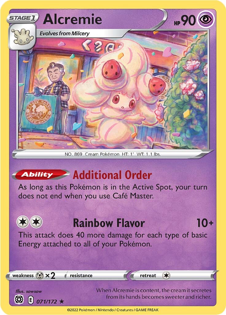 Alcremie (071/172) [Sword & Shield: Brilliant Stars] | Nerdhalla Games