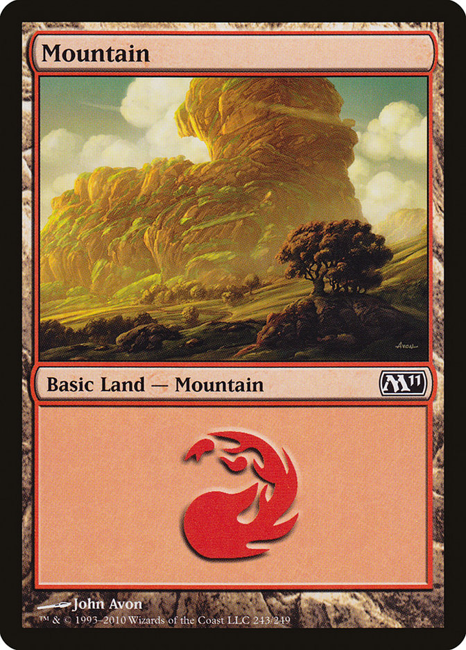 Mountain (243) [Magic 2011] | Nerdhalla Games