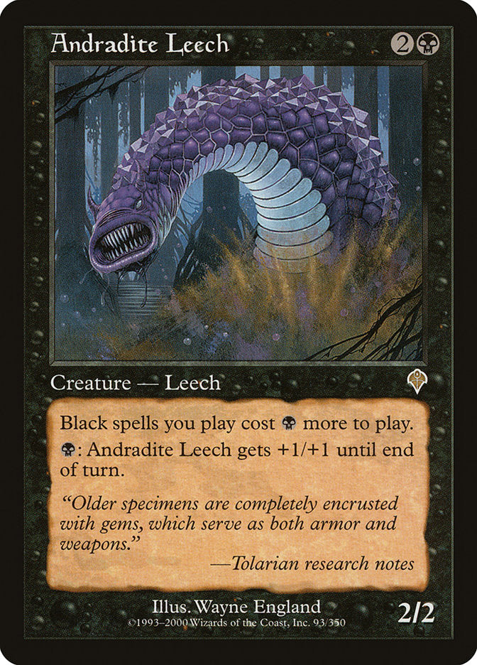 Andradite Leech [Invasion] | Nerdhalla Games