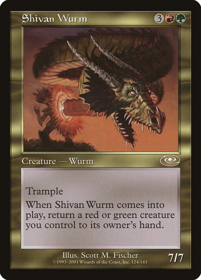 Shivan Wurm [Planeshift] | Nerdhalla Games