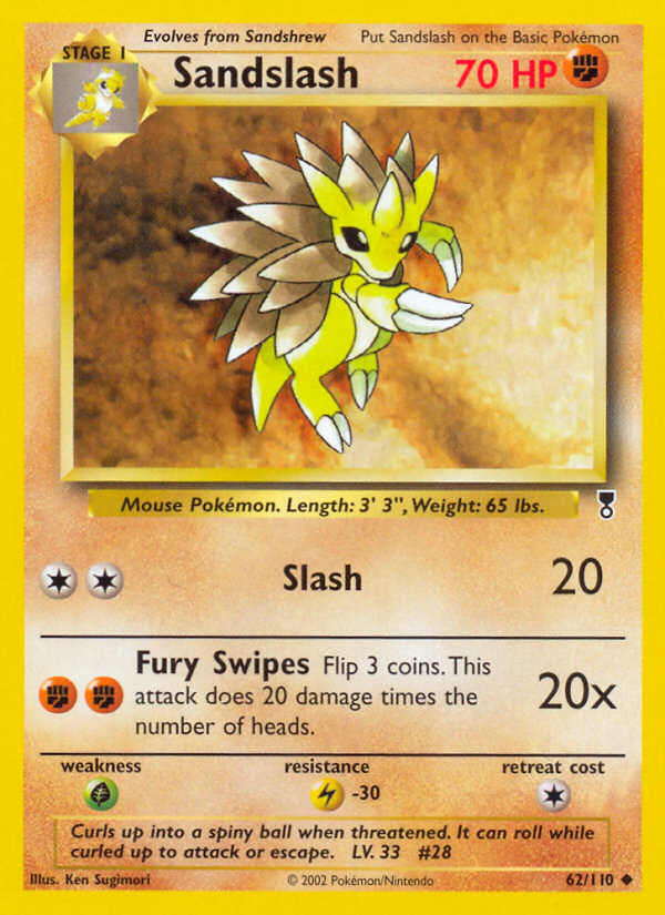 Sandslash (62/110) [Legendary Collection] | Nerdhalla Games