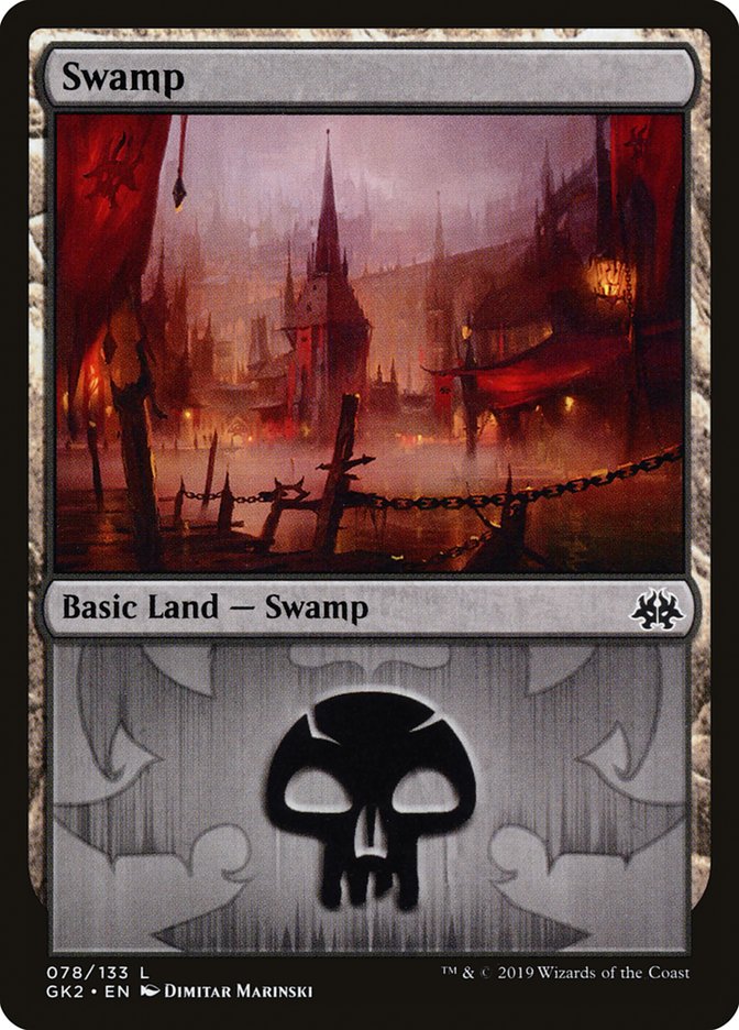 Swamp (78) [Ravnica Allegiance Guild Kit] | Nerdhalla Games