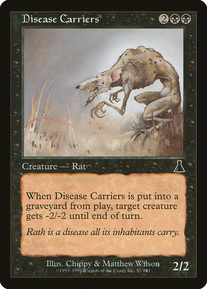 Disease Carriers [Urza's Destiny] | Nerdhalla Games