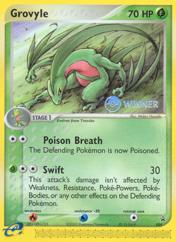 Grovyle (004) [Nintendo: Black Star Promos] | Nerdhalla Games