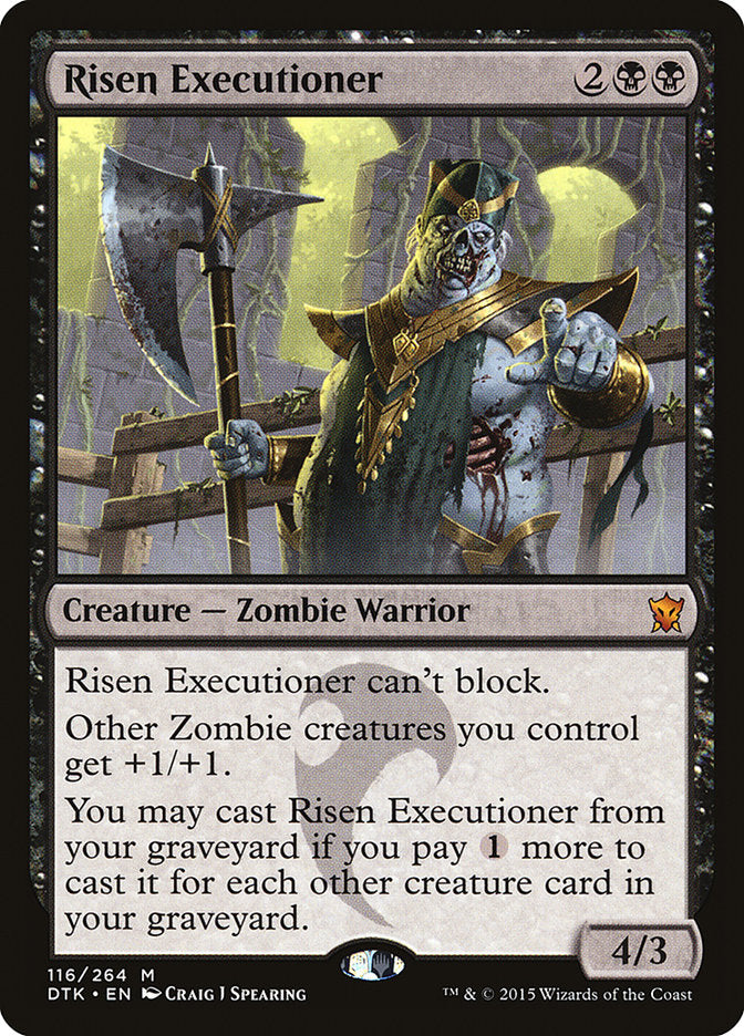 Risen Executioner [Dragons of Tarkir] | Nerdhalla Games