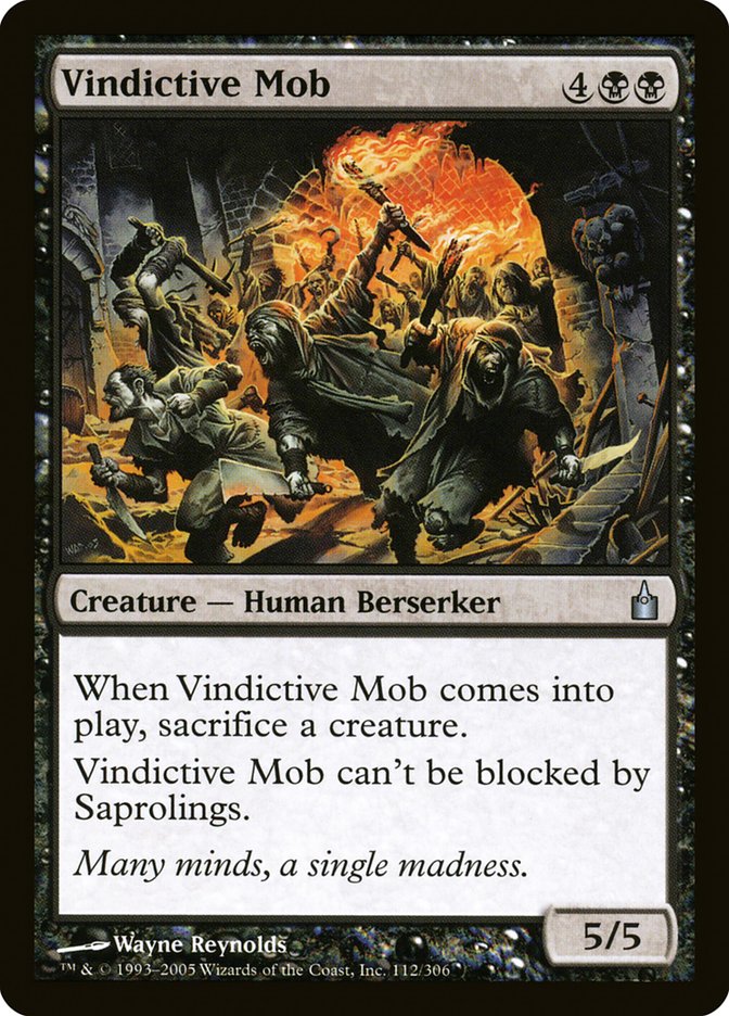 Vindictive Mob [Ravnica: City of Guilds] | Nerdhalla Games