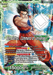 Son Gohan // Son Gohan, Command of universe 7 (Starter Deck Exclusive) (SD21-01) [Power Absorbed] | Nerdhalla Games